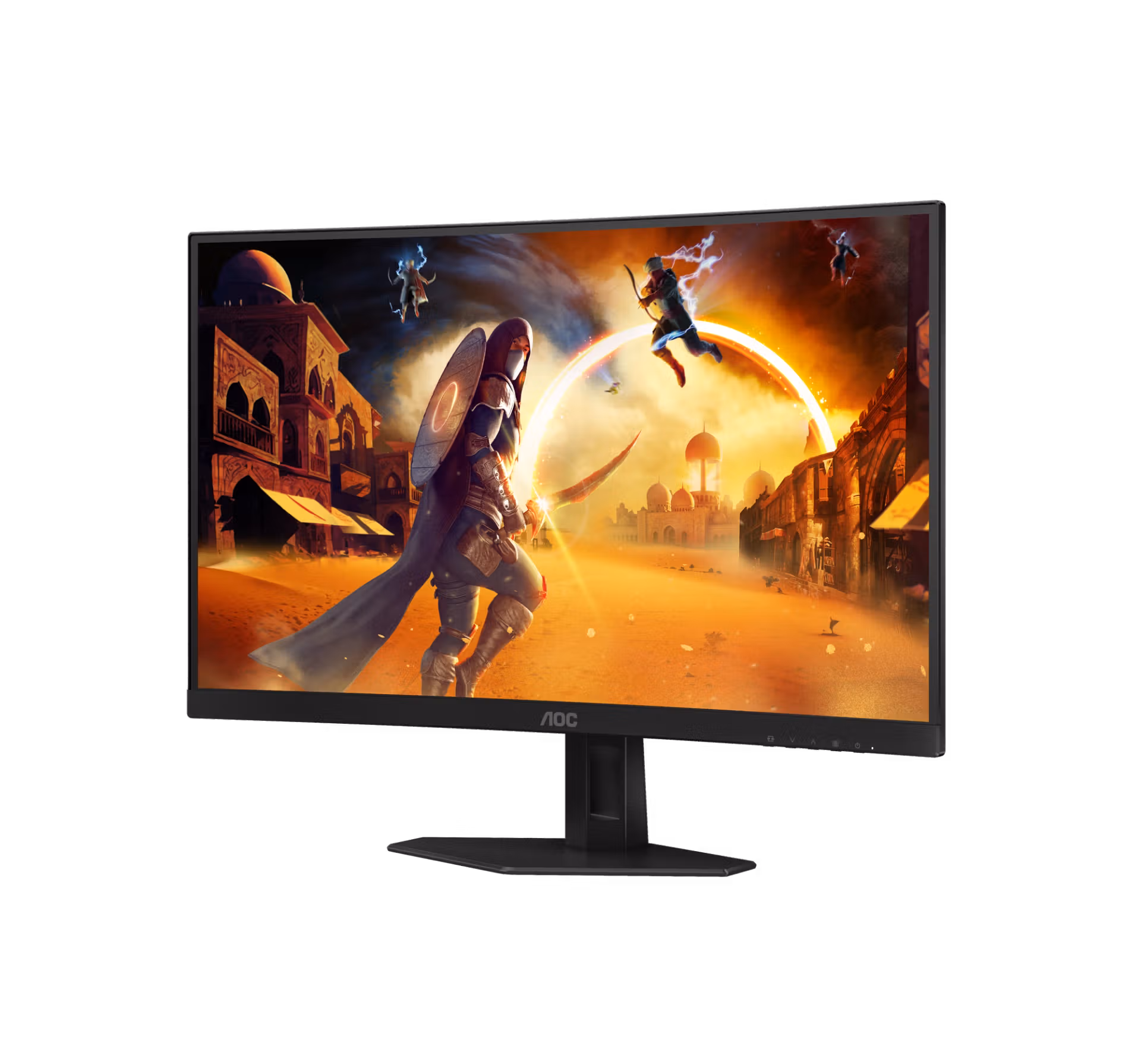 Monitor : AOC C27g4zxe - 27inch - 280hz - 0,3ms - FHD - Flat - الصورة 2