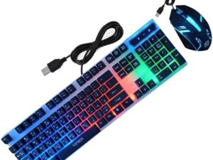 VPBNBN F92 Gaming RGB Keyboard and Mouse Combo