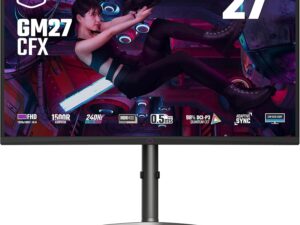 Monitor : CoolerMaster GM27-cfx27  - 27inch - 240hz - 0,5ms - FHD - Curved