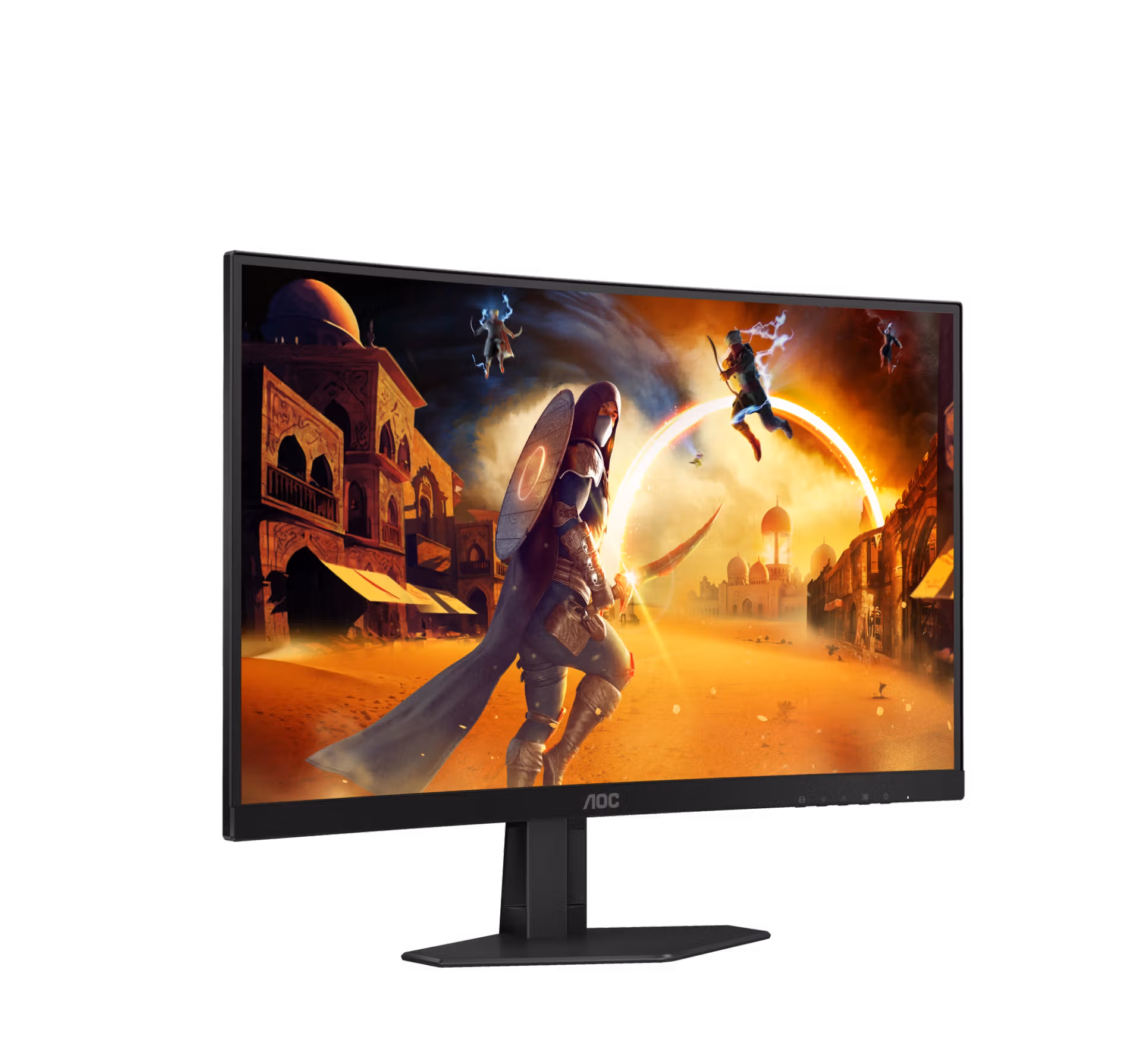 Monitor : AOC C27g4zxe - 27inch - 280hz - 0,3ms - FHD - Flat - الصورة 3