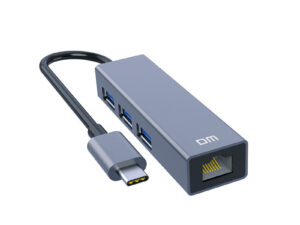 TypeC to USB2.0 HUB With-RJ45-100Mbps-Ethernet-Port