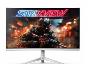 Monitor : Strixview Ben270f300w - 27inch - 300hz - 1ms - FHD - Curved - White
