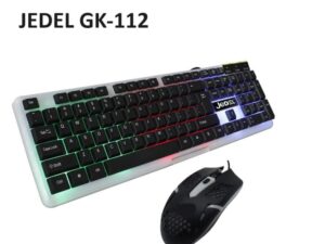 JEDEL GK-112 Gaming RGB Keyboard and Mouse Combo