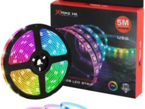 LED Strip Lights Xtrike me 5m RGB (HT-5050-B5) USB BT APP Control