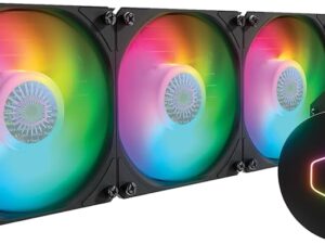 CPU Fan:Cooler Master MLW-D36M-A18PA-R2 MasterLiquid ML360L ARGB V2 CPU Liquid Cooler