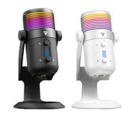 Mic : Fantech MCX03  White&Black Gaming Microphone