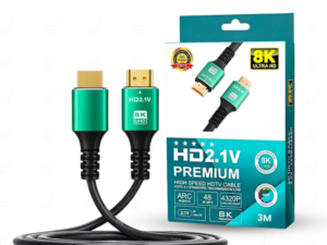 كابل HDMI 3m 8K علبة
